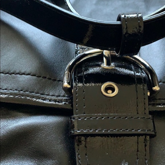 Beautiful leather coach bag - Picture 5 of 9
